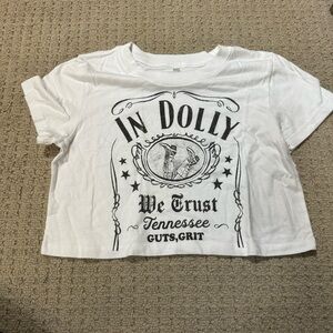 Dolly Parton crop top